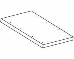 Workrite Mounting Spacer For 17" Tracks
