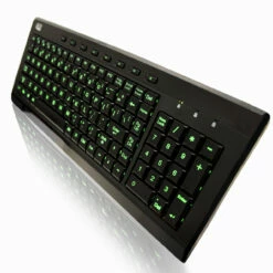 Adesso 3-Color Illuminated Compact Multimedia Keyboard -Logitech sHOP 20140606070852 44601.1662393500