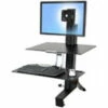 Ergotron WorkFit-S Single HD Monitor Sit-Stand Workstation With Worksurface+ -Logitech sHOP 33 351 200 61319.1646519456