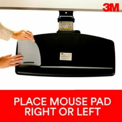 3M Easy Adjust Keyboard Tray With Standard Keyboard & Mouse Platform, 23" Track 18 3M Easy Adjust Keyboard Tray With Standard Keyboard & Mouse Platform, 23" Track -Logitech sHOP 3m easy adjust keyboard tray with standard keyboard and mouse platform 23 in track 27034.1662911922