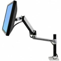 Ergotron LX Desk Mount Monitor Arm With Tall Pole