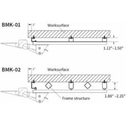 Workrite Bench Mount Kit -Logitech sHOP BMK2B 1 16418.1646115532
