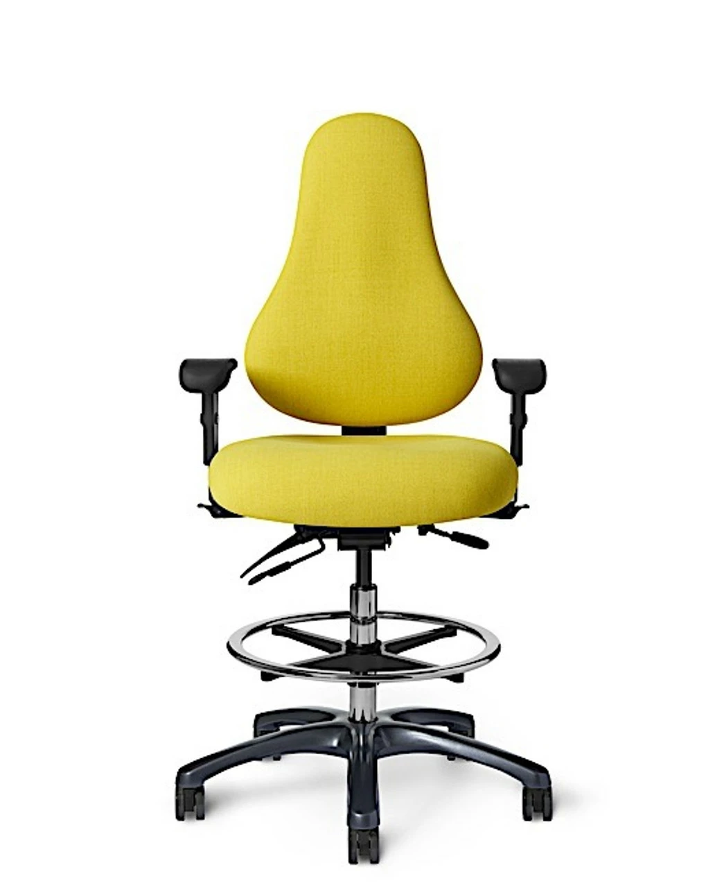 OM Seating DB56 Discovery Mid Back Stool 4 OM Seating DB56 Discovery Mid Back Stool - Image 2