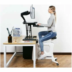 FlexiSpot Electric Sit-Stand Riser 8 FlexiSpot Electric Sit-Stand Riser -Logitech sHOP EM7MB 2 46522.1646717106