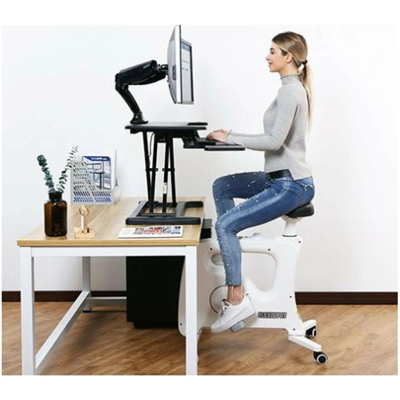 FlexiSpot Electric Sit-Stand Riser 5 FlexiSpot Electric Sit-Stand Riser - Image 3