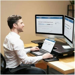 FlexiSpot Electric Sit-Stand Riser 9 FlexiSpot Electric Sit-Stand Riser -Logitech sHOP EM7MB 3 69054.1646717106