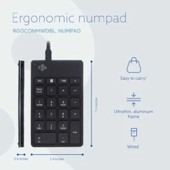 R-Go Tools Wired R-Go Numpad Break -Logitech sHOP EN RGOCONMWDBL 2 1 71790.1689520606