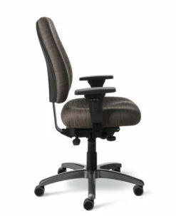 OM Seating IU76HD Intensive Use Heavy Duty Medium/High Back Chair -Logitech sHOP IU76HD 3 1 26530.1661011734
