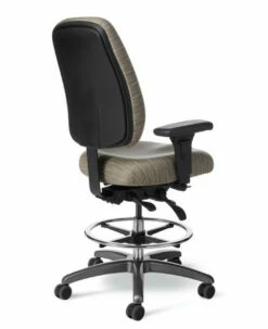 OM Seating IU77HD Intensive Use Heavy Duty Medium/High Back Stool -Logitech sHOP IU77HD 3 77307.1661012388