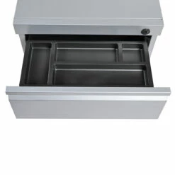 Element Mobile Box File Pedestal 11 Element Mobile Box File Pedestal -Logitech sHOP MBFP grey top drawer 20092.1656597306