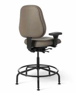 OM Seating MX85IU Maxwell Mid Back Intensive Use Task Stool -Logitech sHOP MX85IU 3 67631.1664203672