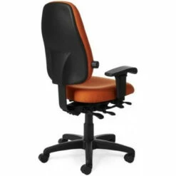OM Seating PT69 Paramount Value Series Petite High Back Managerial Chair With Adjustable Lumbar -Logitech sHOP PT69 3 82993.1647705766