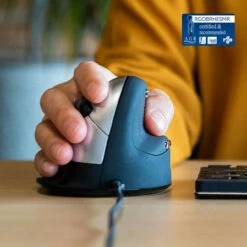 R-Go Tools Wired R-Go HE Break Mouse - Medium, Right -Logitech sHOP RGOBRHESMR 4 AGR 3 600x600 26103.1689520126