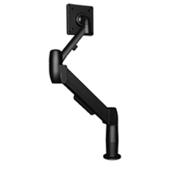 Adapt SpaceArm Sit/Stand Monitor Arm, Black