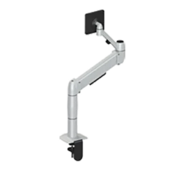 Adapt SpaceArm Sit/Stand Monitor Arm, Platinum -Logitech sHOP SS01X4CL 1 27988.1695489327