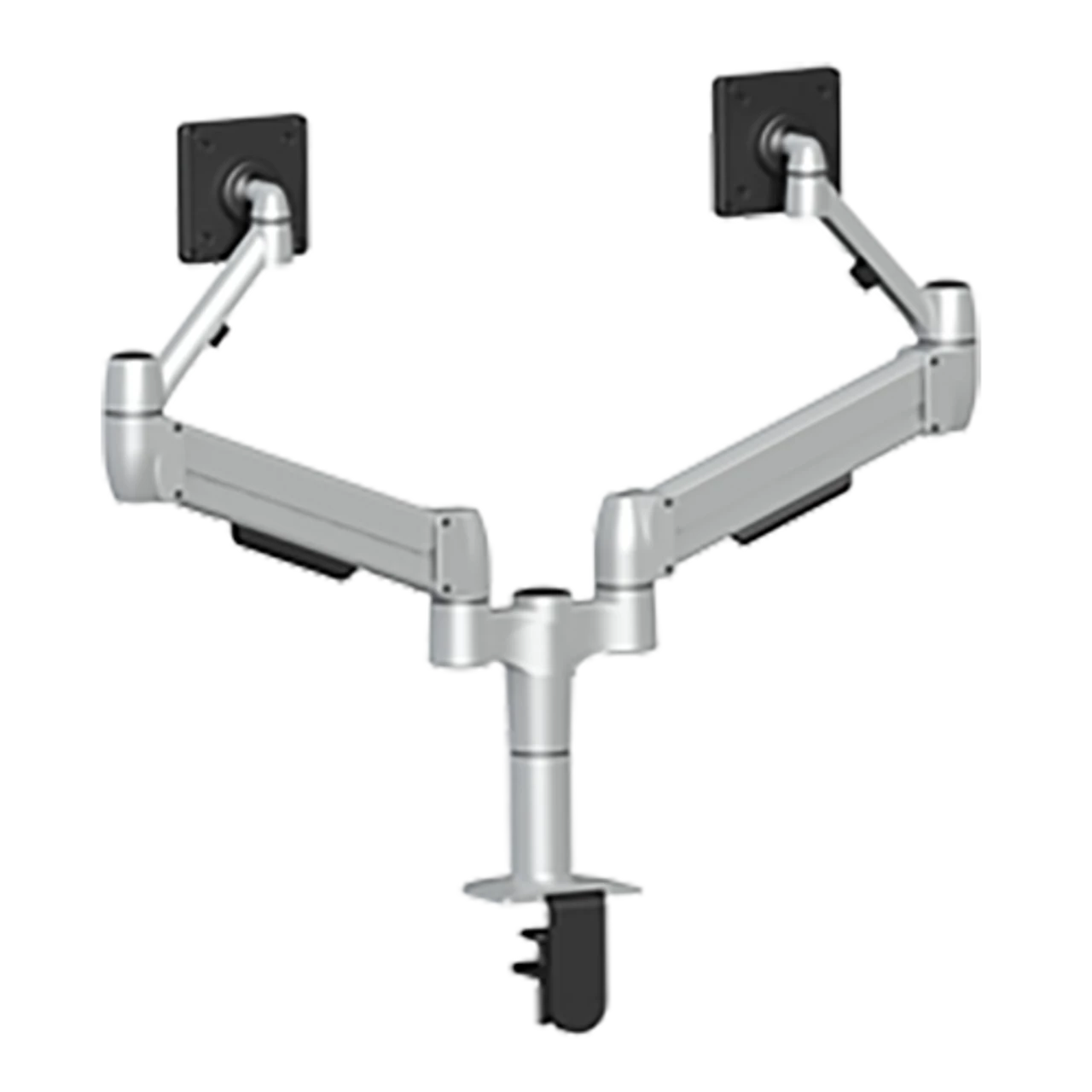 Adapt SpaceArm Sit/Stand Dual Monitor Arm, Platinum 6 Adapt SpaceArm Sit/Stand Dual Monitor Arm, Platinum - Image 4