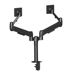 Adapt SpaceArm Sit/Stand Dual Monitor Arm, Black -Logitech sHOP SS02X8CL 49578.1695492293