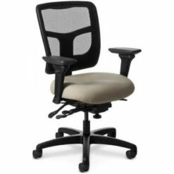 OM Seating YS84 Yes Mid Back Mesh Back Executive Task Chair