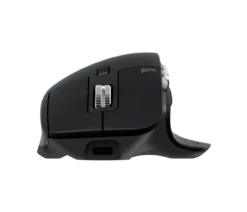 Logitech MX Master 3S Wireless Mouse -Logitech sHOP mx master 3s mouse front view black 24722.1674750981