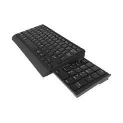 Posturite Number Slide Compact Keyboard -Logitech sHOP numberslide v2 open angle 75253.1702836671