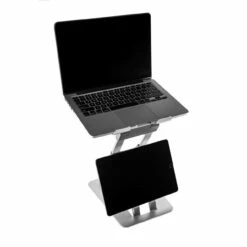 ObVus Minder Laptop Tower Stand 2.0 -Logitech sHOP obVusSolutions NewLaptopTowerwithSmartphoneStand Main2 x585@2x 26962.1664638714