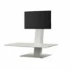 Humanscale QuickStand Eco Single Monitor Sit/Stand Desk Solution - White -Logitech sHOP qs eco white single 87551.1700034485